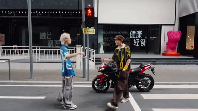 Crosswalk duo